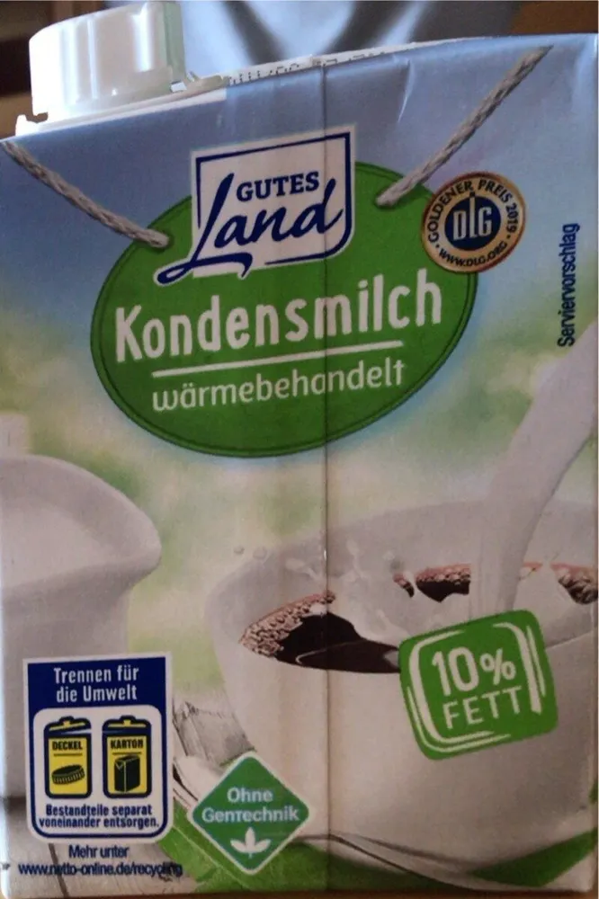 Kondensmilch