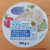 Körniger Frischkäse Magerstufe