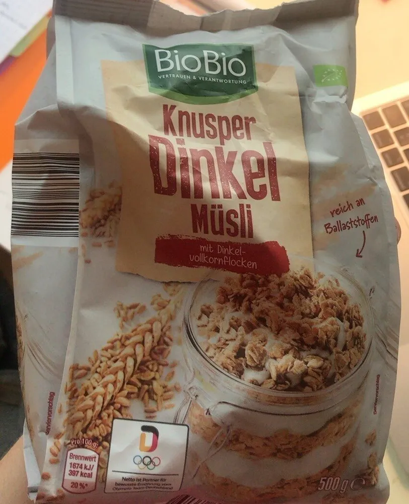 Knusper-Dinkelmüsli