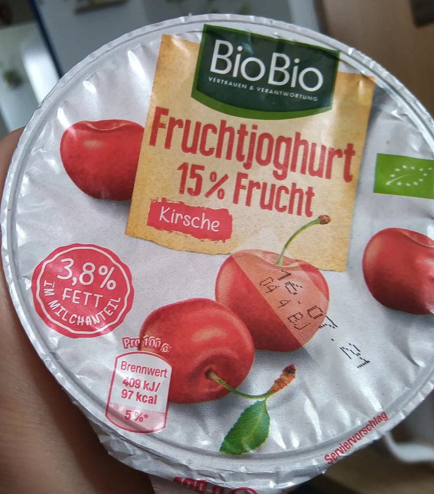 Fruchtjoghurt 15% Frucht Kirsche