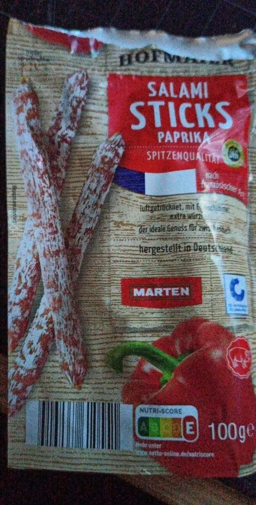 Salami Sticks Paprika