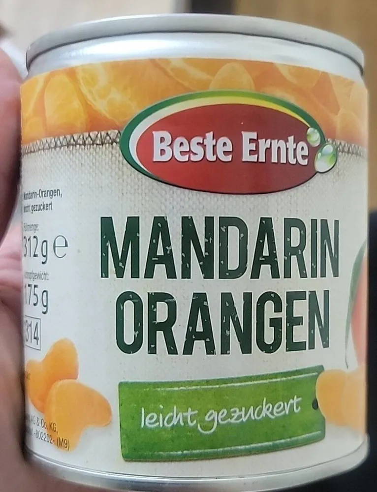 Mandarinen Dose