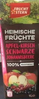 Heimische Früchte Apfel-Kirsch Schwarze Johannisbeere