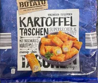 Kartoffeltaschen mit Frischkäse & Kräutern