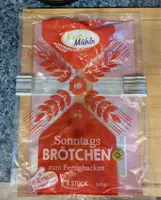 Sonntags Brötchen zum Fertigbacken