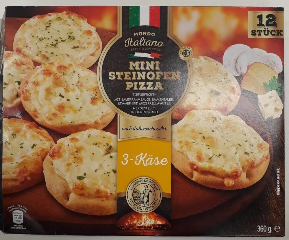 Mini Steinofen Pizza