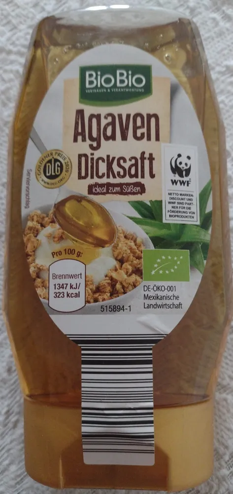Agavendicksaft - Bio