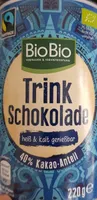 BioBio Trinkschokolade 40% Kakao-Anteil