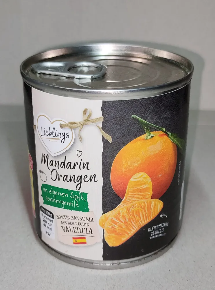 Mandarinorangen - im eigenen Saft