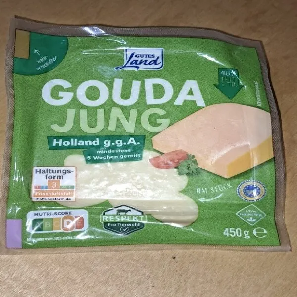 Gouda Holland g.g.A. jung am Stück