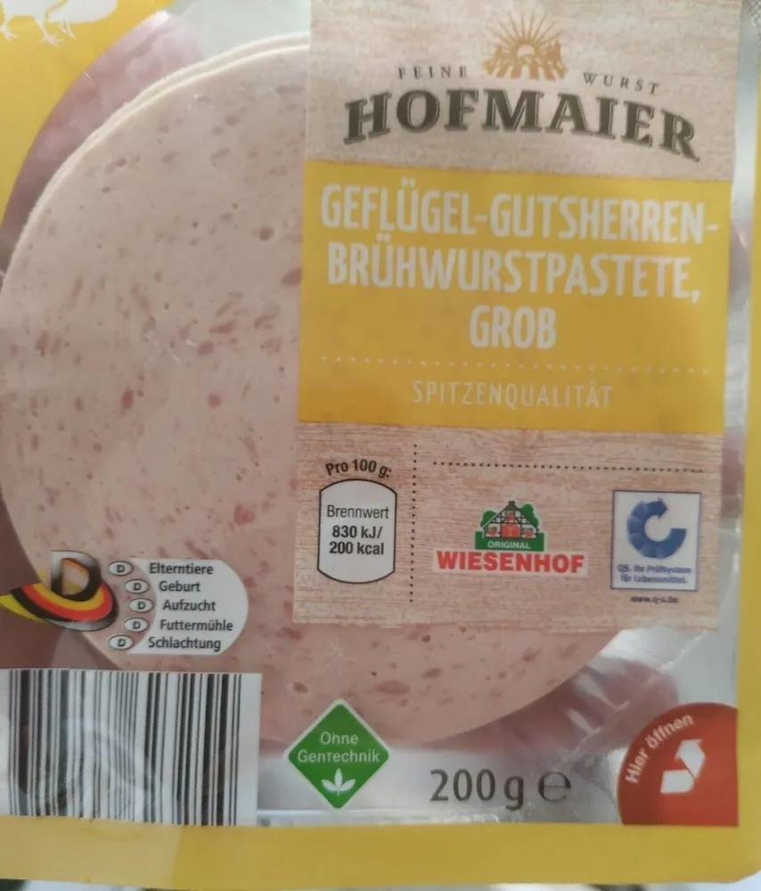 Geflügel-Gutsherren-Brühpastete
