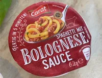 Spaghetti mit Bolognese sauce