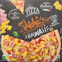 Steinofenpizza Hawaii