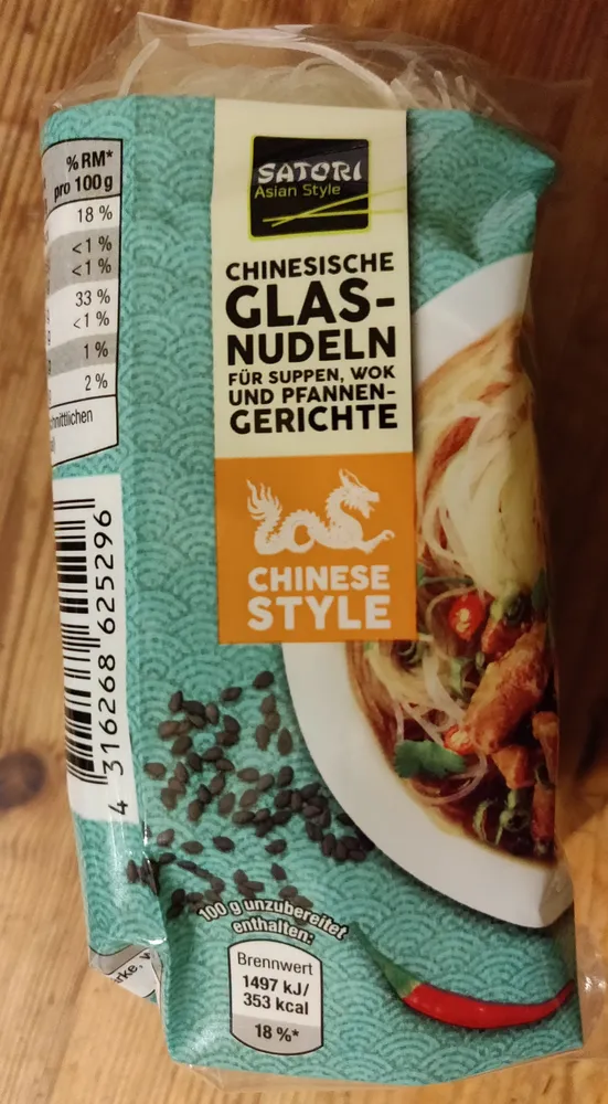 kleine Glasnudeln