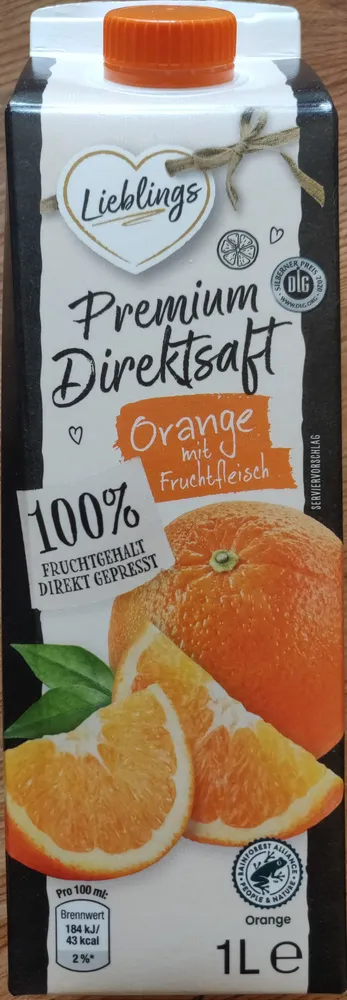 Premium Direktsaft Orange