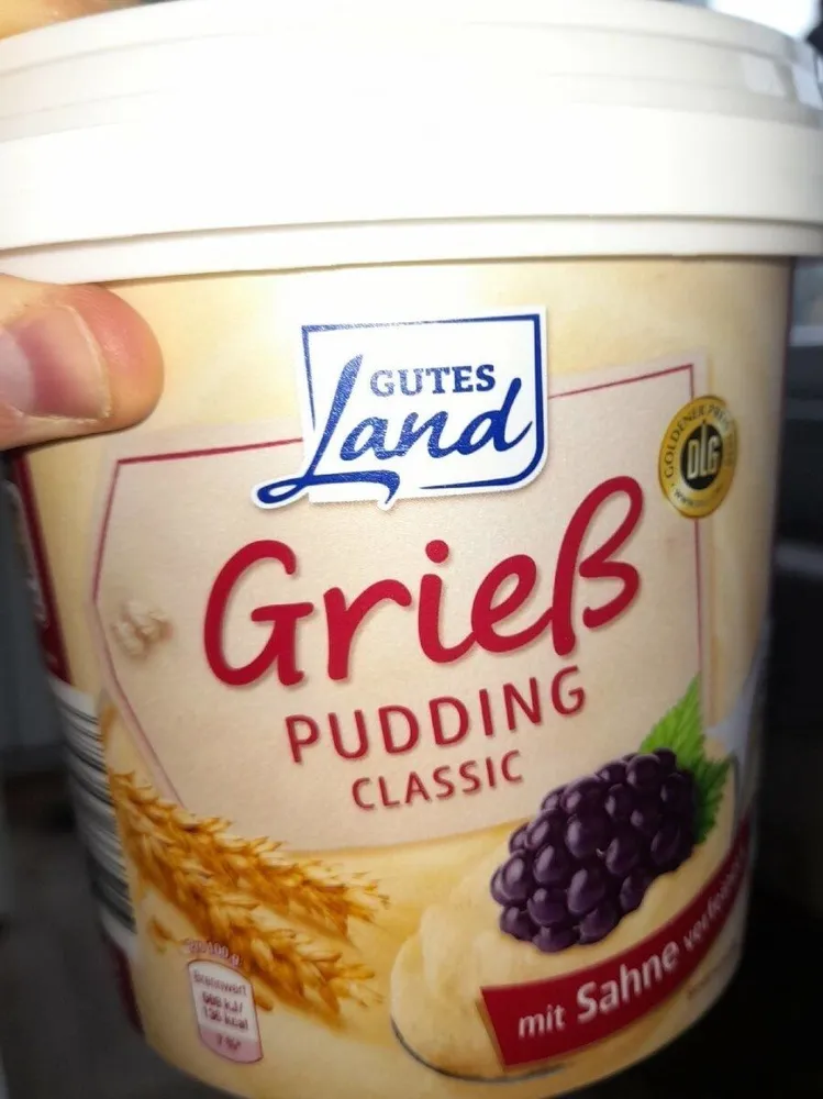 Grieß Pudding classic