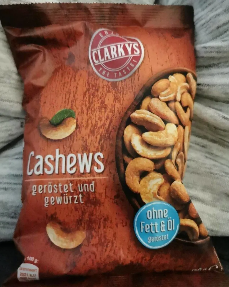 Cashews geröstet und gewürzt