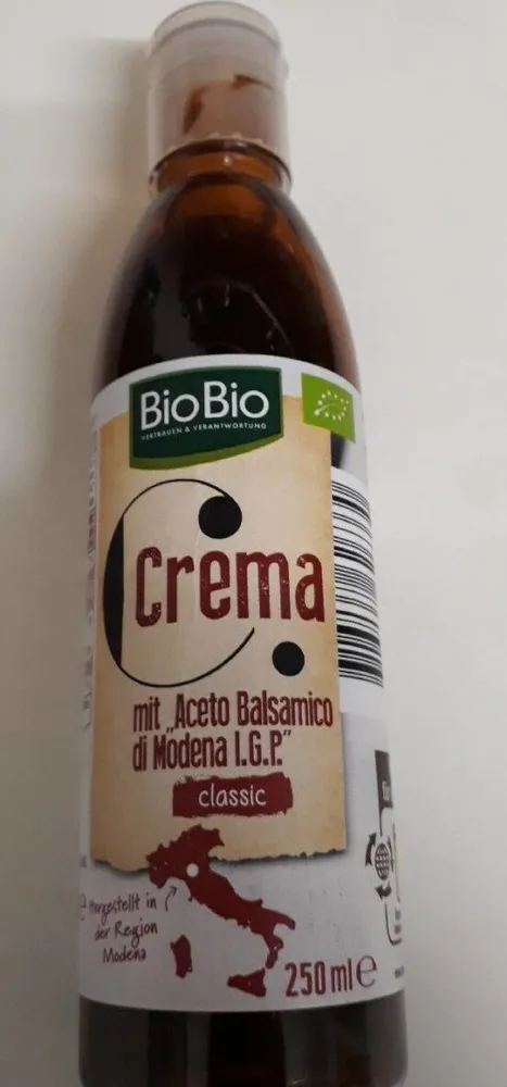 Crema mit Aceto Balsamico du Modena