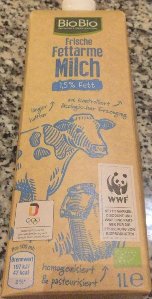 Frische Fettarme Milxh