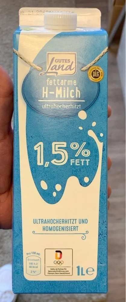 Fettarme H- Milch
