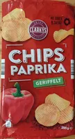 Chips Paprika geriffelt