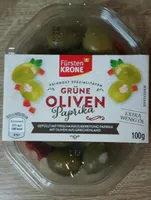 Grüne Oliven - Paprika