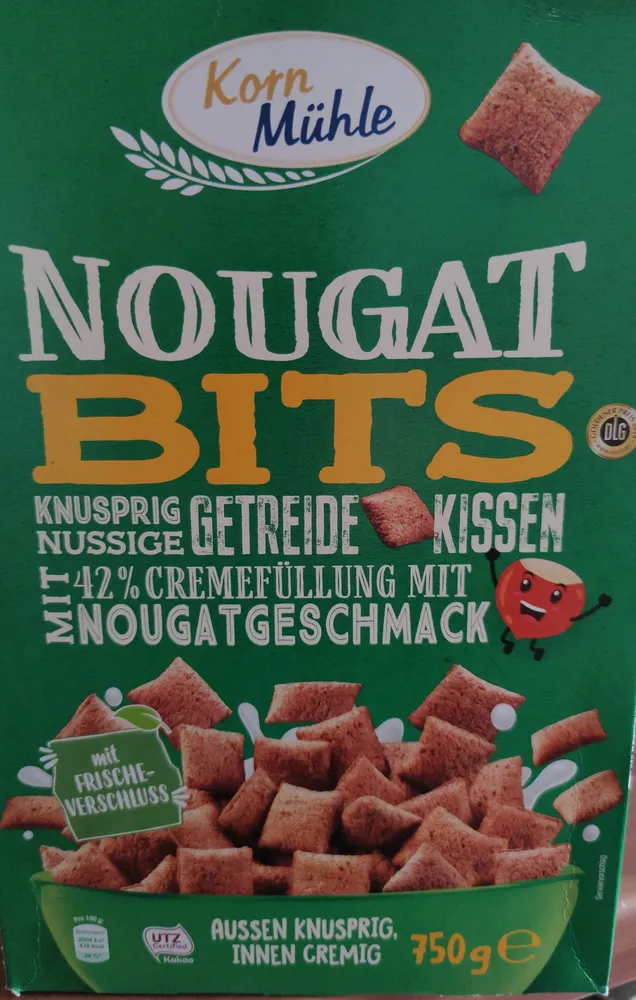 Nougat bits
