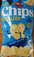 Kartoffel Chips Gesalzen