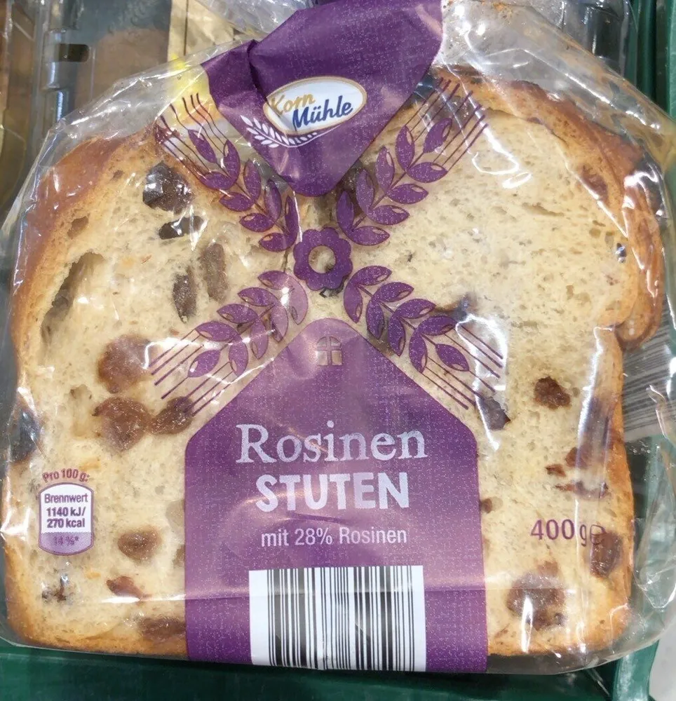 Rosinen STUTEN mit 28% Rosinen
