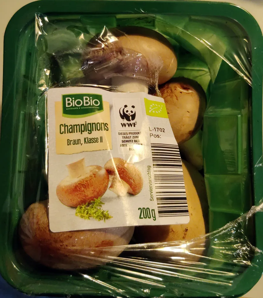 Champignons braun, Klasse II