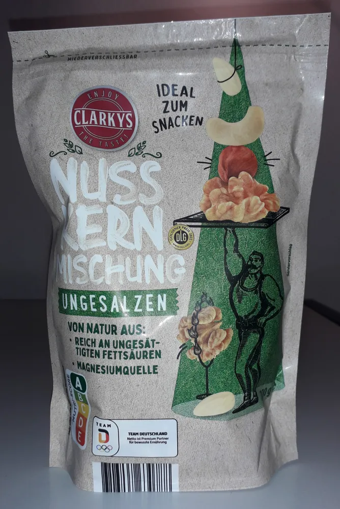 Nusskernmischung ungesalzen