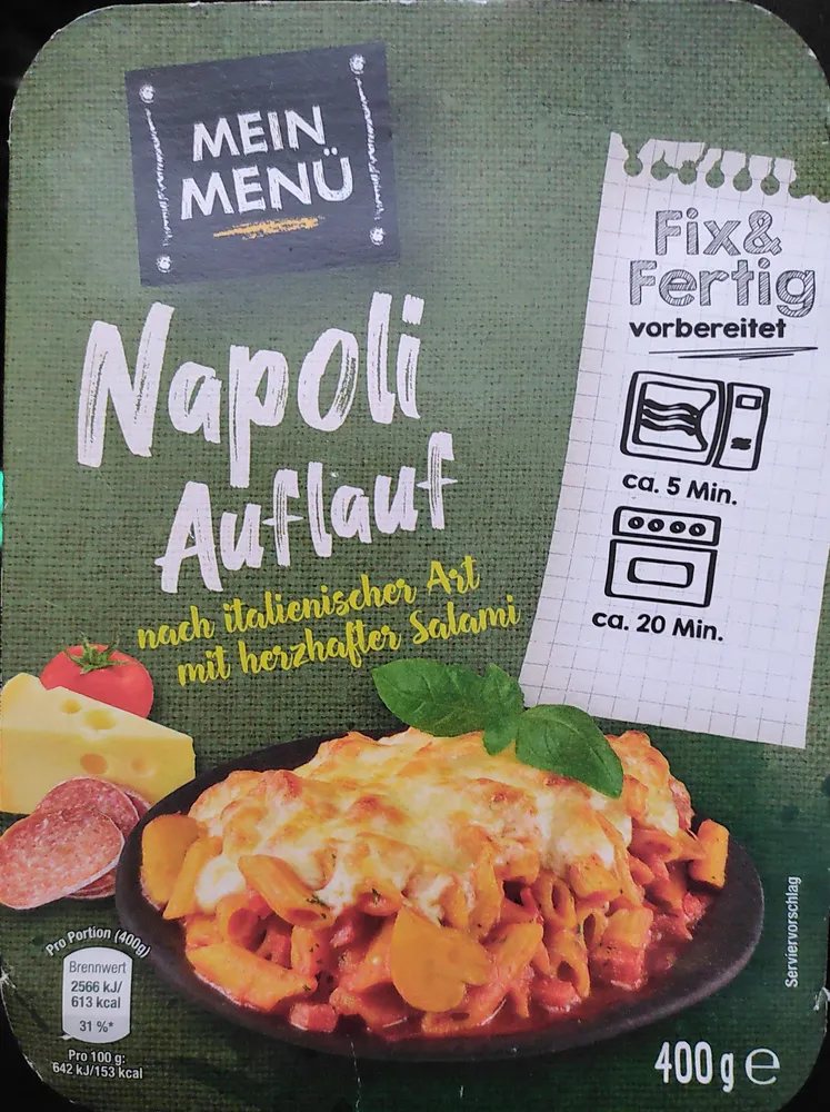 Napoli Auflauf
