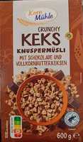 Schoko und Keks Knuspermüsli