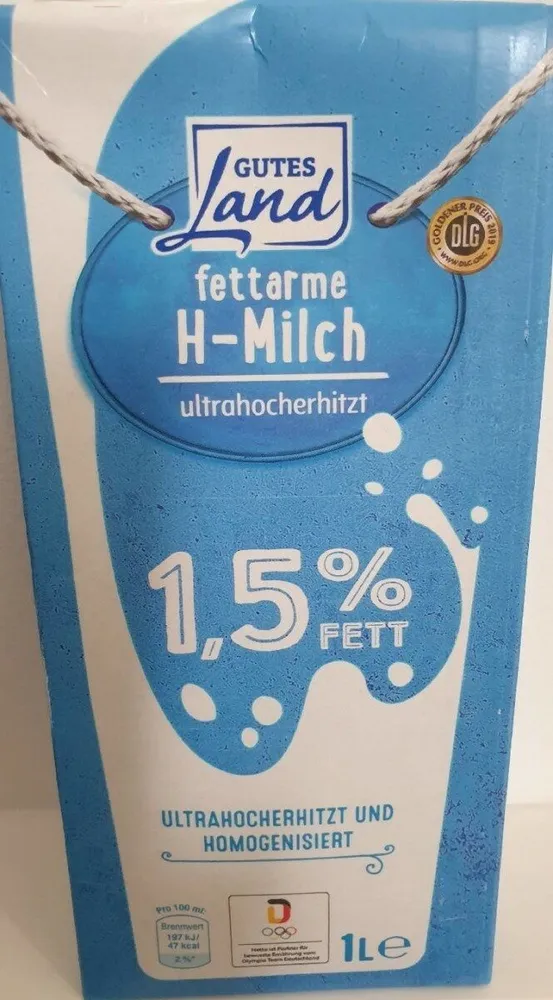 Fettarme H-Milch