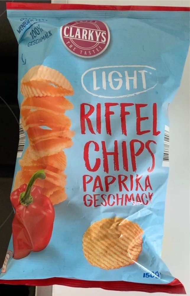 Riffel Chips Paprika (light)