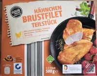 Hähnchenbrustfilet Teilstück, mit 8 % Flüssigwürzung