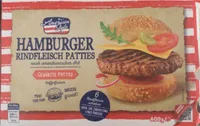 Hamburger Rindfleisch Patties