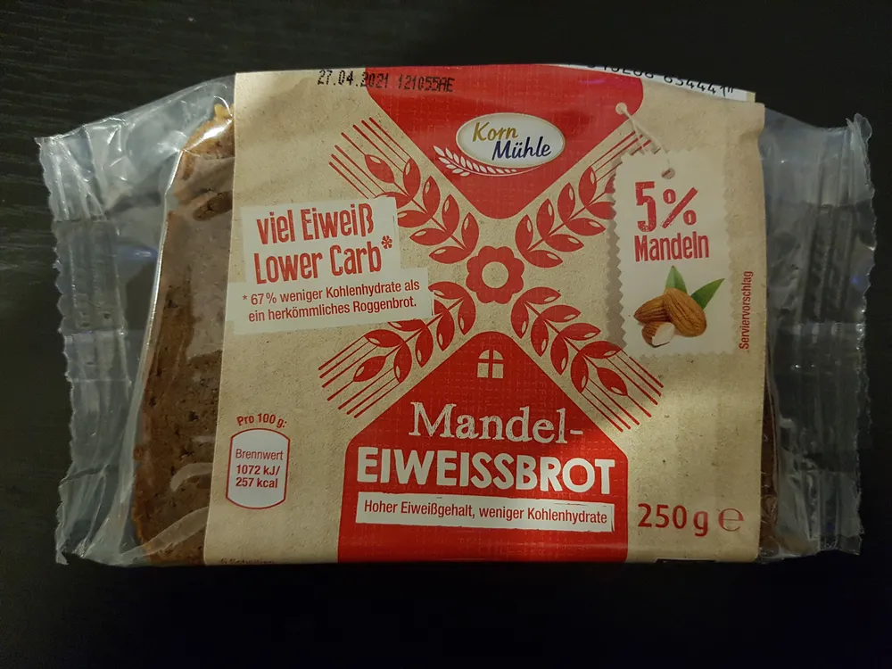 Mandel-Eiweissbrot