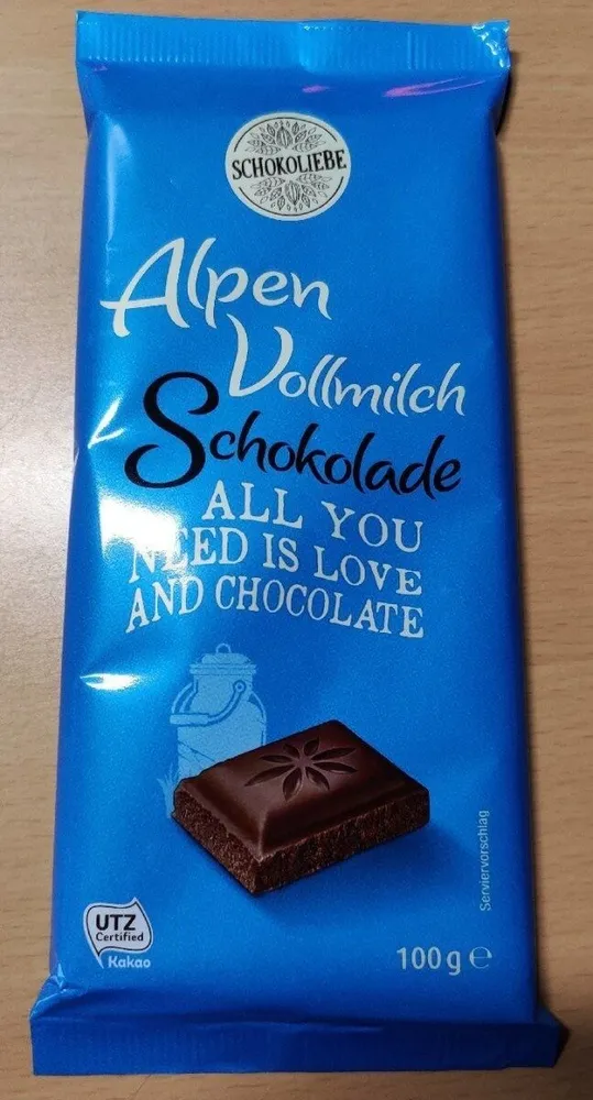Alpen Vollmilch Schokolade