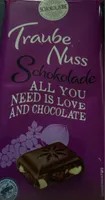 Traube Nuss Schokolade