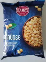 Erdnüsse geröstet und ungesalzen