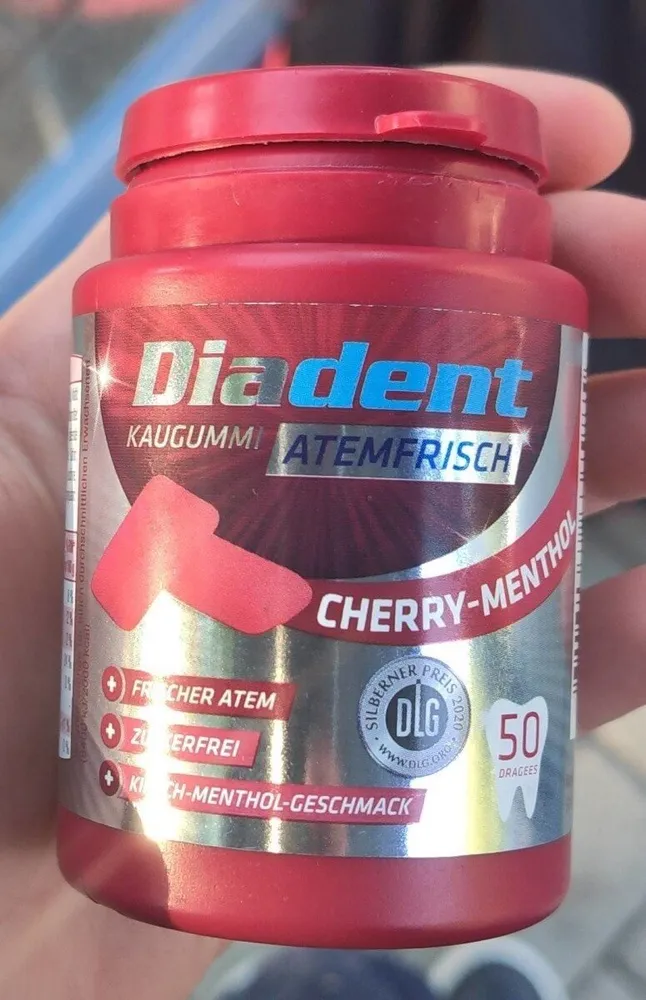 Kaugummi Cherry Menthol