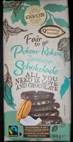 Pekan-Kokos Zartbitter Schokolade