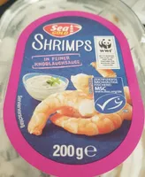 Shrimps in feiner Knoblauchsauce