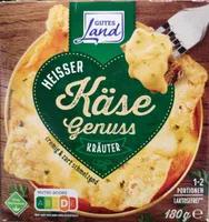 Heißer Käsegenuss Kräuter
