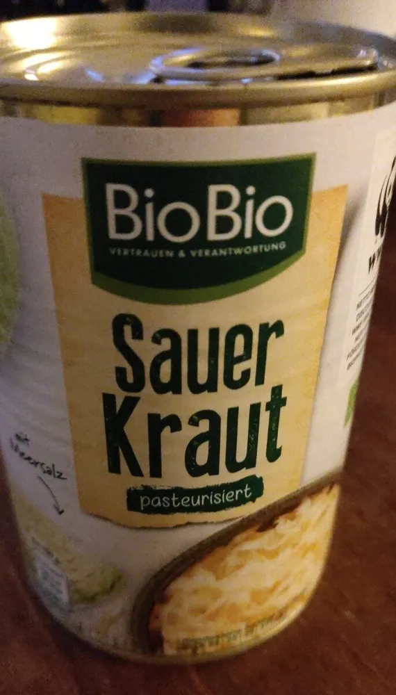 Sauerkraut pasteurisiert