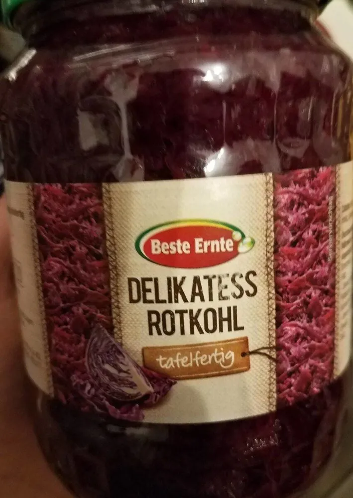 Delikatess Rotkohl
