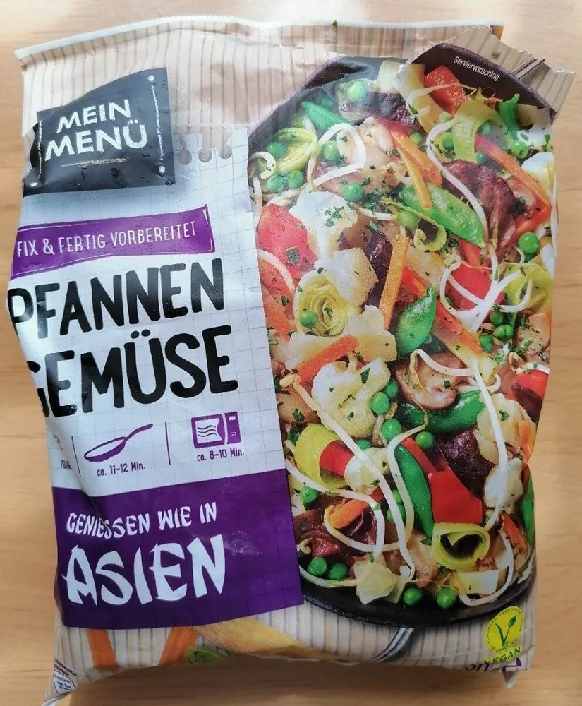 Pfannen Gemüse Geniessen wie in Asien