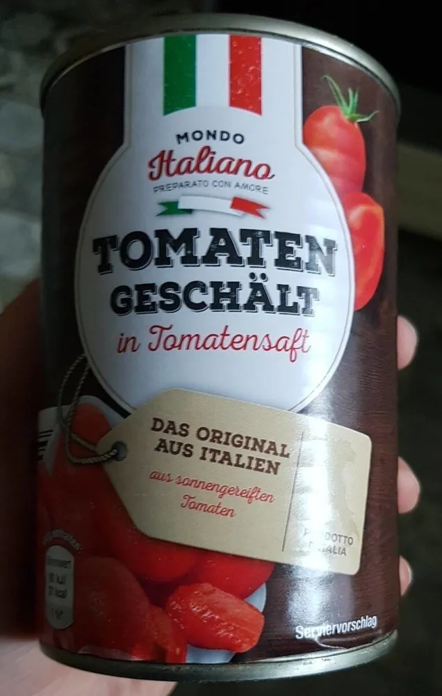Geschälte Tomaten