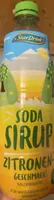 Soda Sirup Zitronengeschmack